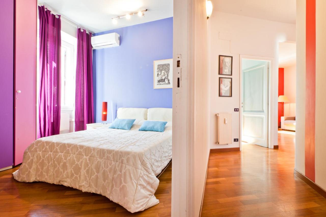 Porta Portese Colorful Flat Rome Bagian luar foto